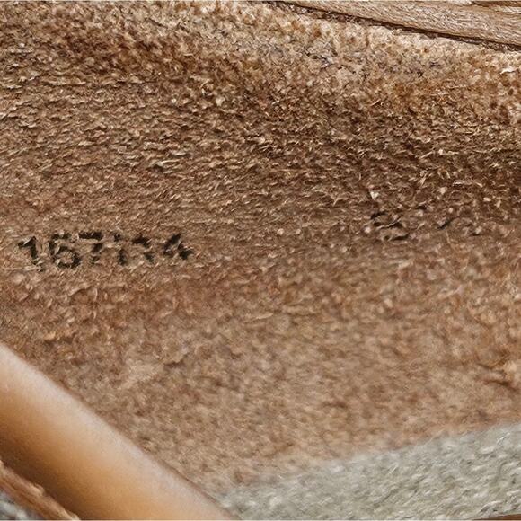 TORY BURCH WOMEN'S BEIGE / BROWN MAJORICA 5" WEDGE HEEL ESPADRILLE SIZE 8 (38.5) - Picture 7 of 14